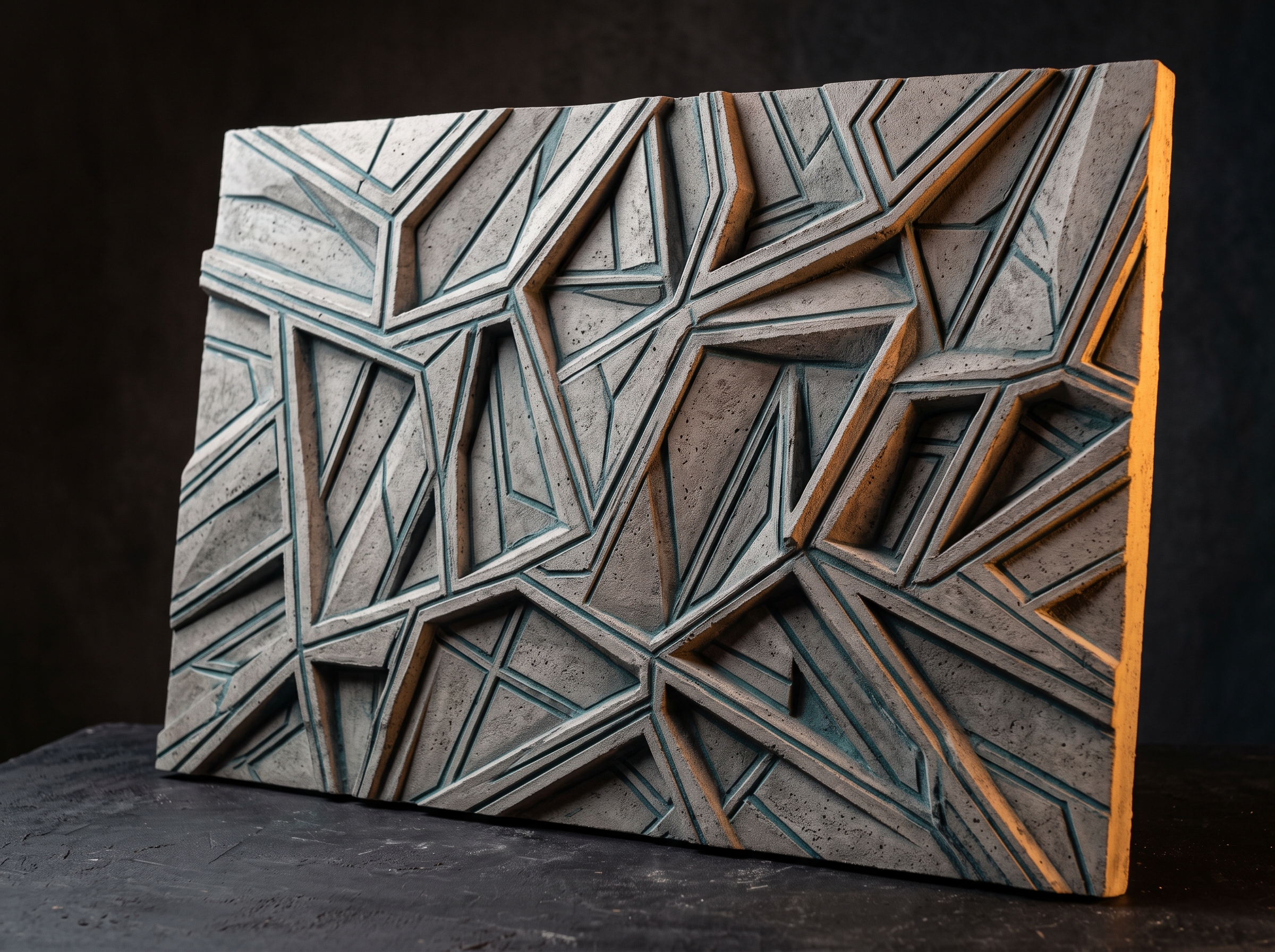 Architectural relief panel