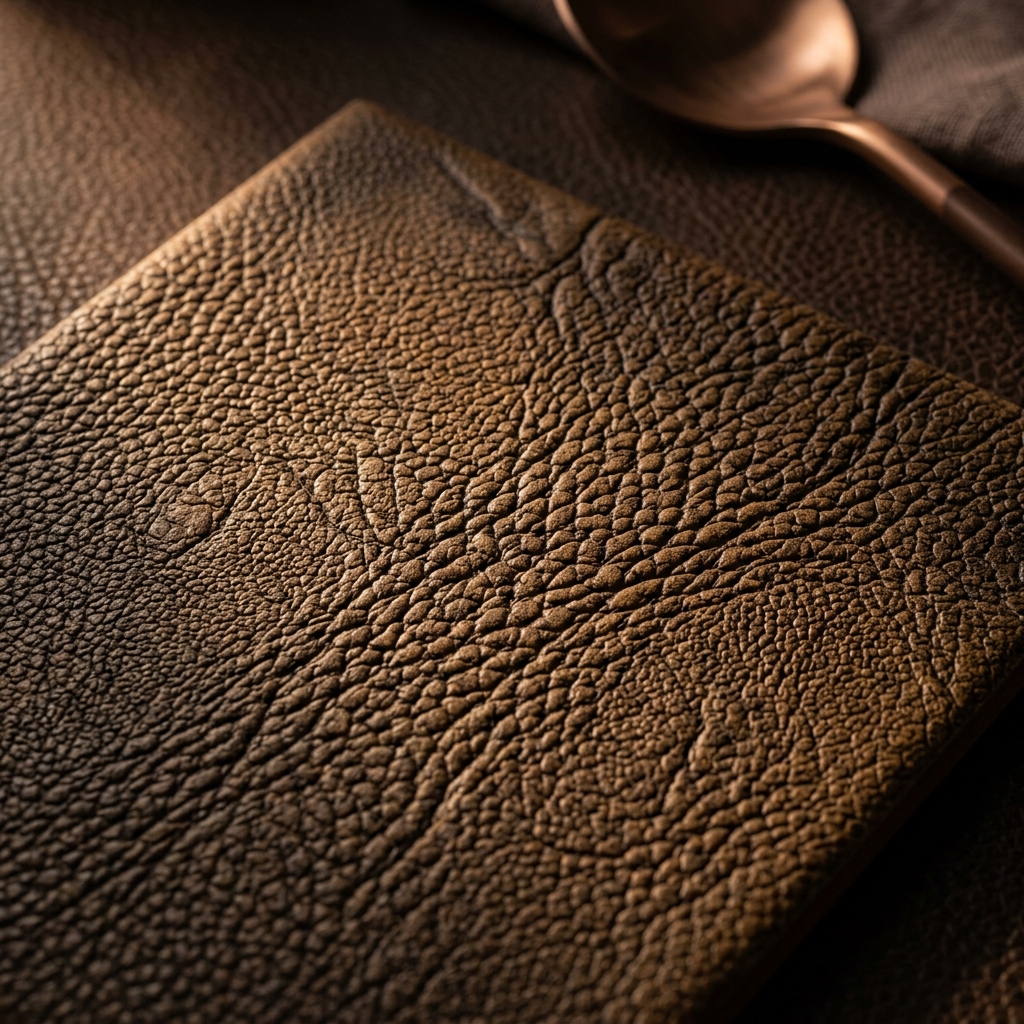 Leather grain relief